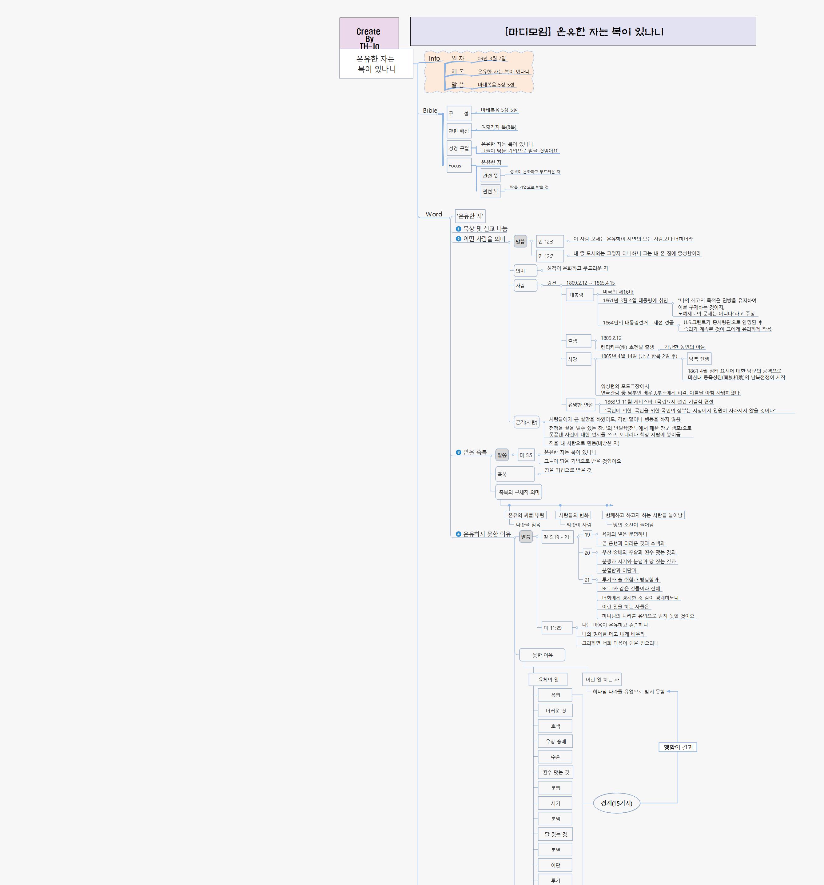 [마디모임] 온유한 자는 복이 있나니 (3월 7일) 이미지