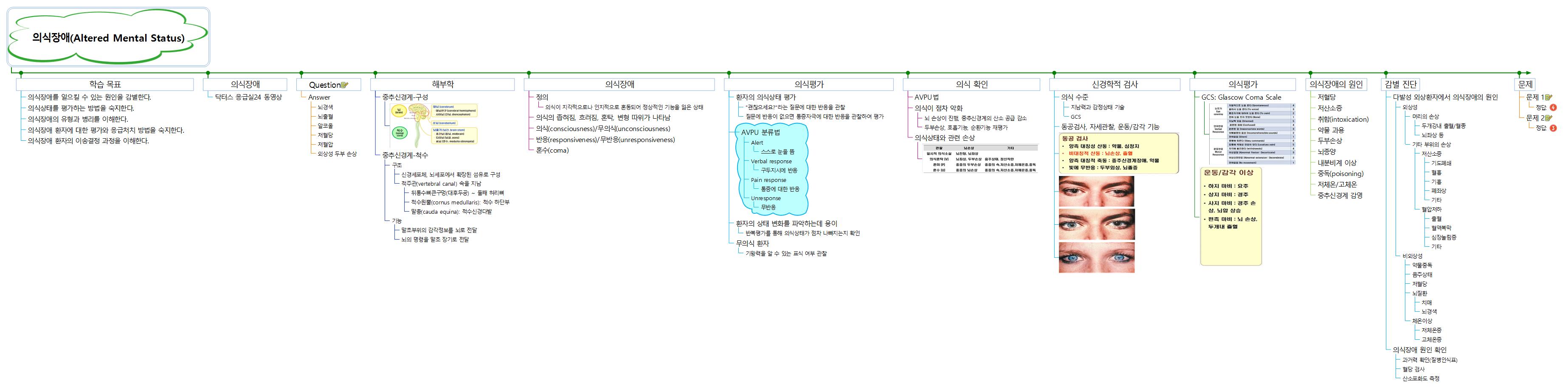 의식장애-응급구조사 강의 이미지